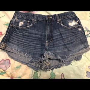 Hollister Jean shorts size 11 or 30 W.